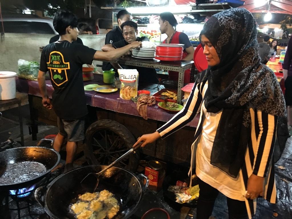 Street food Dzsakartában, Indonézia