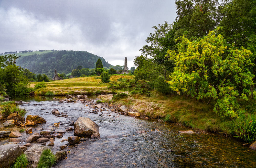 Glendalough ősi kolostora