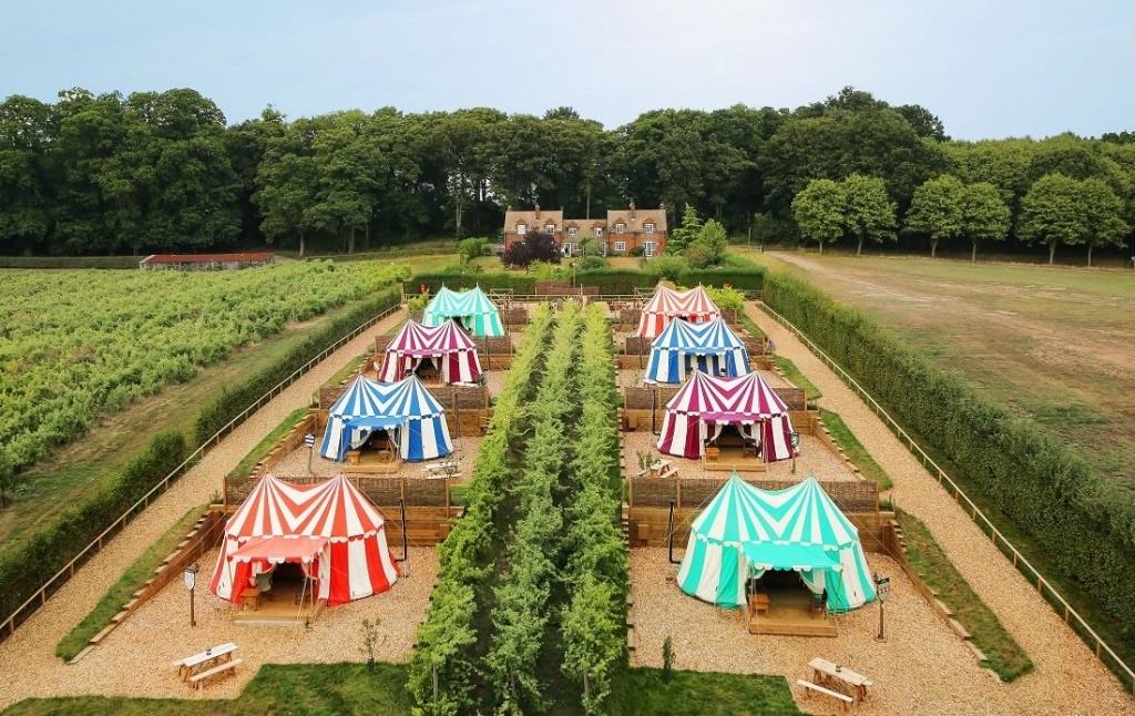 Knight’s Glamping, Anglia Forrás: Knight’s Glamping at Leeds Castle / trivago.hu
